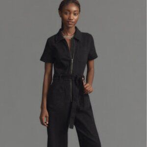 Anthropologie (worn once) Maeve The Colette Weekend Denim Jumpsuit